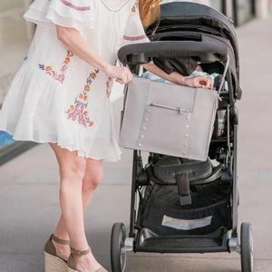 HAMMITT Topher Mist Pewter Diaper Bag